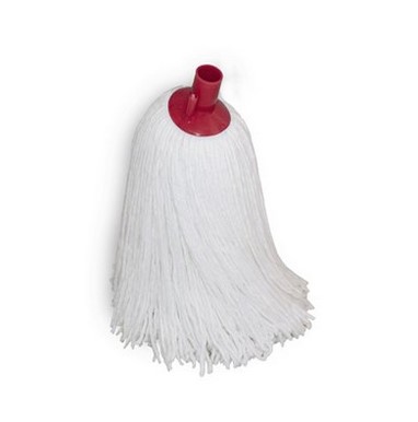 Fregona Hilo Blanco Microfibra Cortado Extra Largo 175Gr