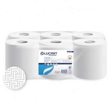 Bobina Secamanos De Extracción Central Lucart Strong S1 2 Capas