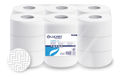 Papel Higiénico Industrial Lucart Strong 2 capas