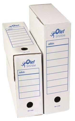 CAJA ARCHIVO DEFINITIVO OLEF CARTON Fº 100mm