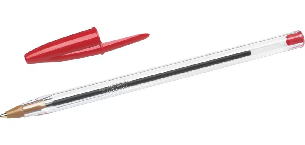 BOLÍGRAFOS BIC CRISTAL ROJO