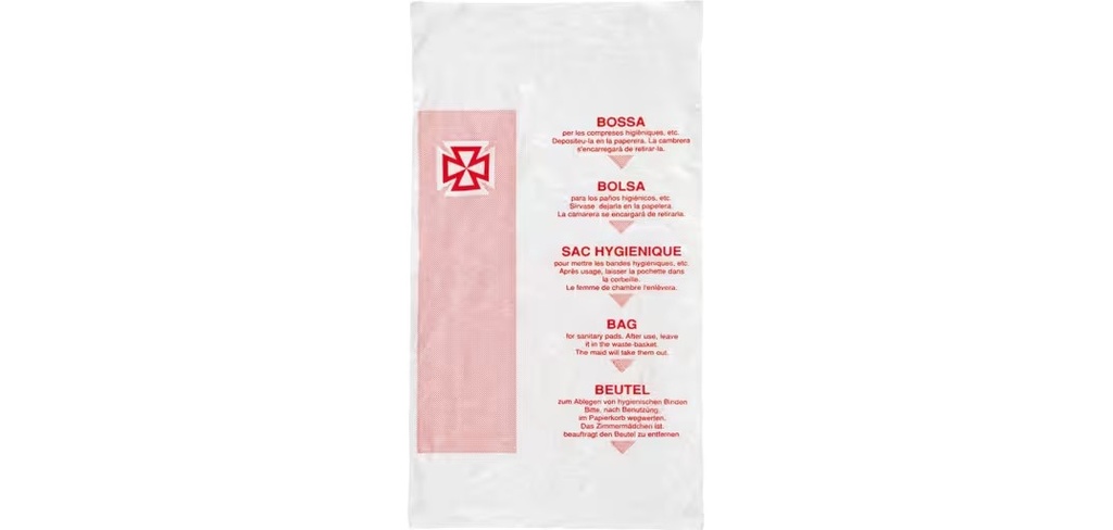 BOLSAS HIGIENICAS COMPOSTABLES 17 X 30 CM - PAQUETE DE 500