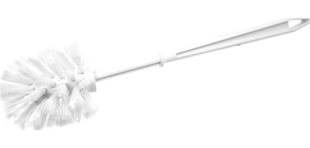 ESCOBILLA WC BLANCA SIN SOPORTE