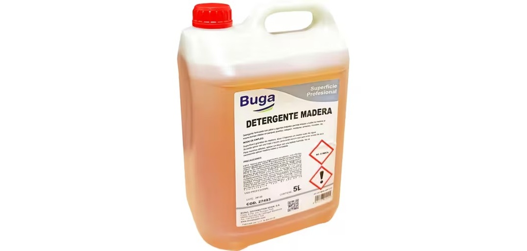 DETERGENTE MADERA BUGA - GARRAFA DE 5L